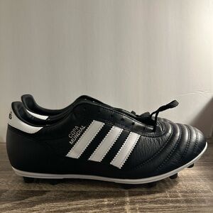 Adidas Copa Mundial Black and White Soccer Shoes
